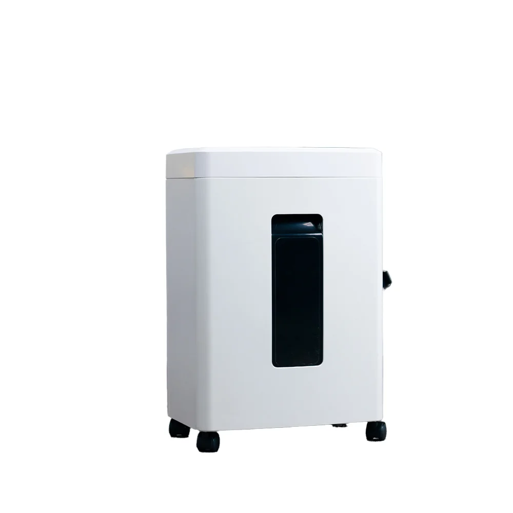 

16L Mini Paper Shredder 5 Level 7 Sheets Micro Cut 2*15mm Manual Document Destroyer Device for Office Home Commercial Use