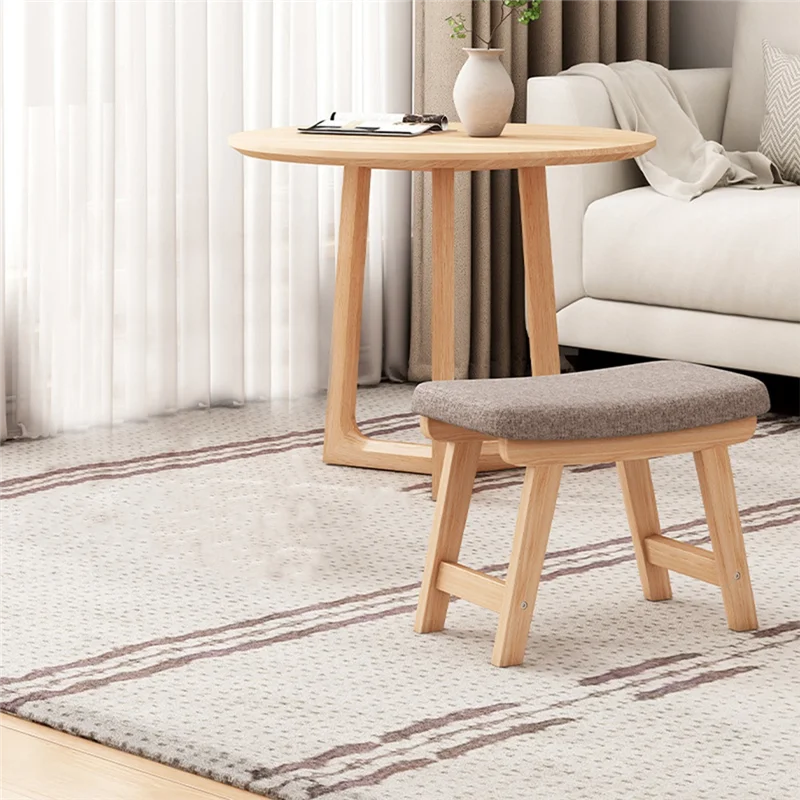 1 Pcs Small Stool Household Low Stool Fashion Sofa Stool Small Chair Living Room Small Stool