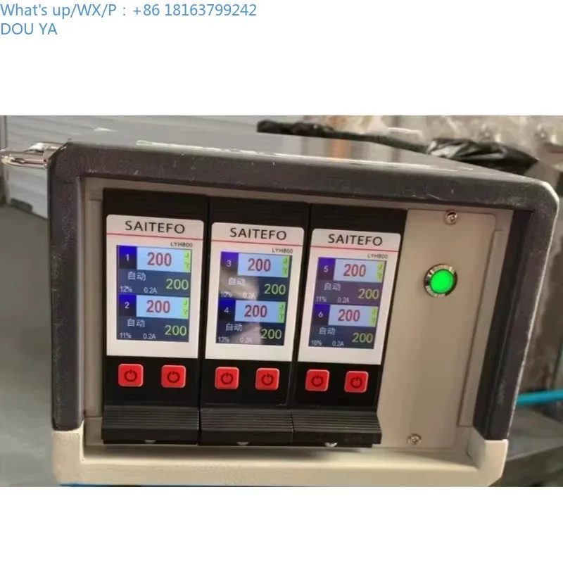 

Wholesale Touch Screen Dual Channel Panel 6 Zones Hot Runner Mold Thermostat Temperature Controller