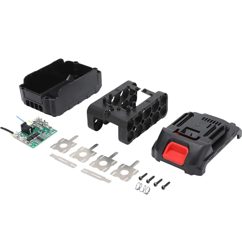 5s2p18V Power Tools Battery Case with BMS 21v Box Wireless Electric Angle Grinder Cutting 18650 Holder Li-Ion