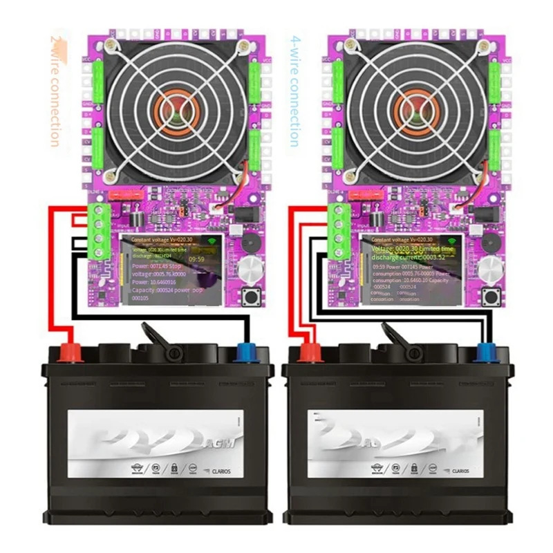 150W Wifi Netwerken Intelligente Elektronische Load Tester Batterij Interne Weerstand Detector Batterij Testen Tool