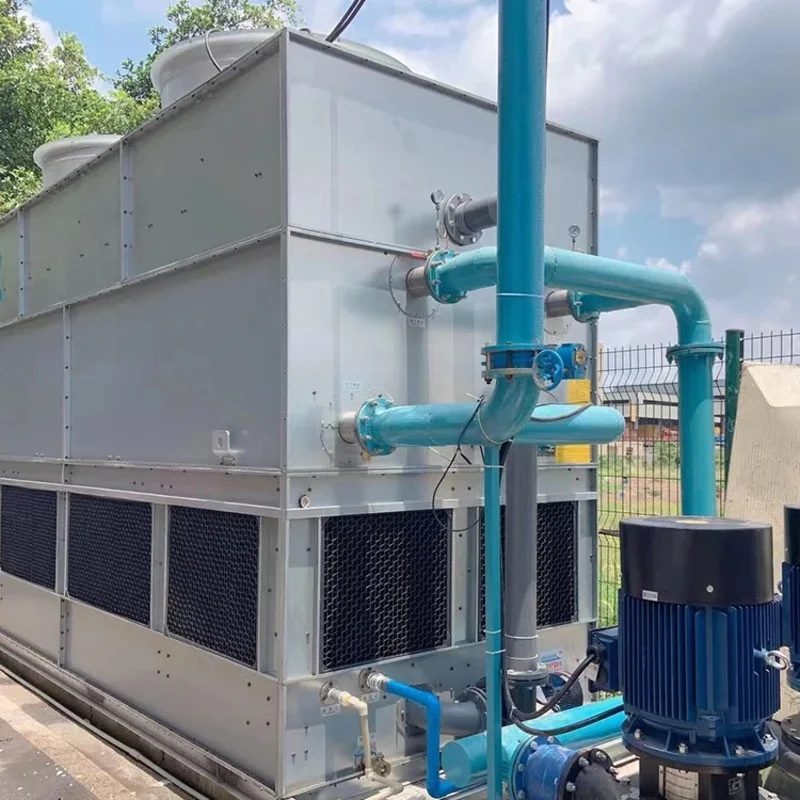 Customized intelligent temperature control closed type processing Closed cooling tower 304 stainless steel cooling tower Cooling