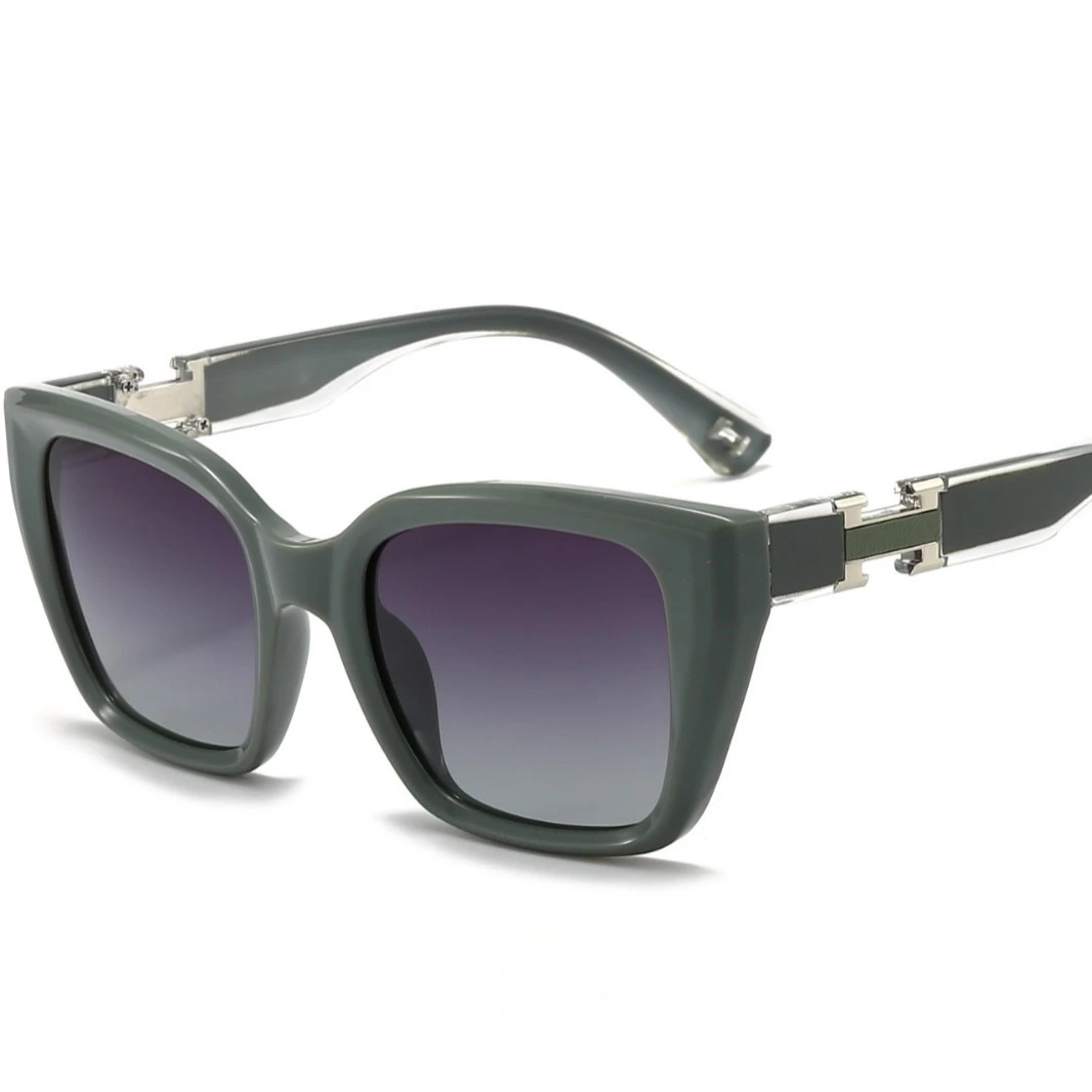 2025 New Women's Cat Eye Polarized Sunglasses - HD High Definition Trendy Street Fashion Shades, UV Protection Sun Glasses