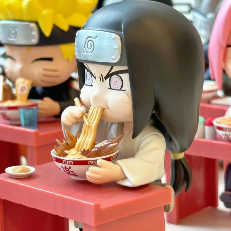 

Genuine Bandai Naruto Breeze Ramen Lamian Noodles Series Blind Box Figurines Theme Cute Figure Collection Model Toys Gift