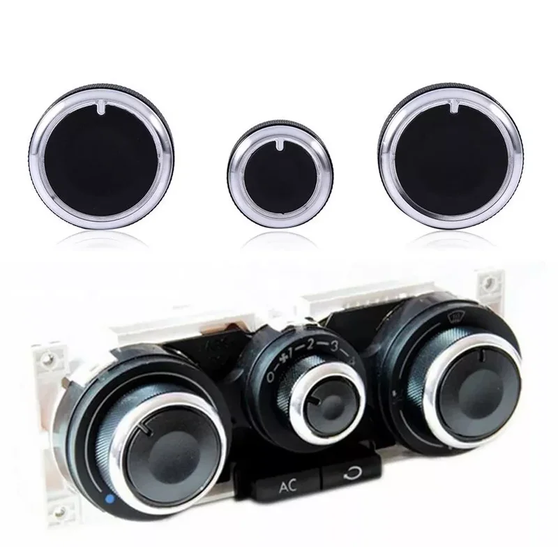 

Aluminum Alloy Air Conditioning Knob AC Knob Heat Control Button for Volkswagen VW Passat B5 GOLF 4 MK4 Bora Auto Accessories