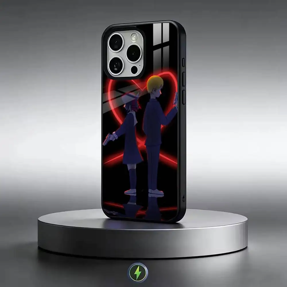 Kaguya-a Sama L-Love Is War Phone Case For iPhone17,16,15,14,13,12,11 Plus,Pro Magnetic with Magsafe Wireless Charging