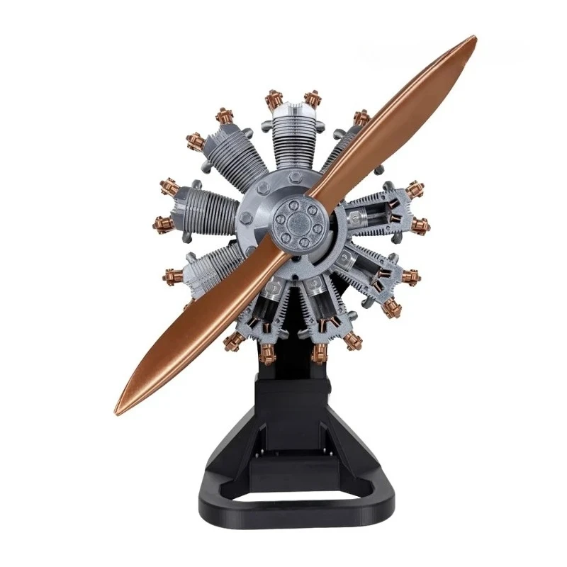 NK0917 6-star Nine-cylinder Engine Movable Anatomical Physical Model Toy