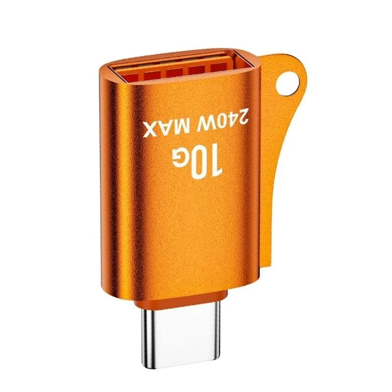 Metal USB C Type C Male to USB Female OTG Data Sync Data & Charging Converters Adapter for Cameras Phones Laptops