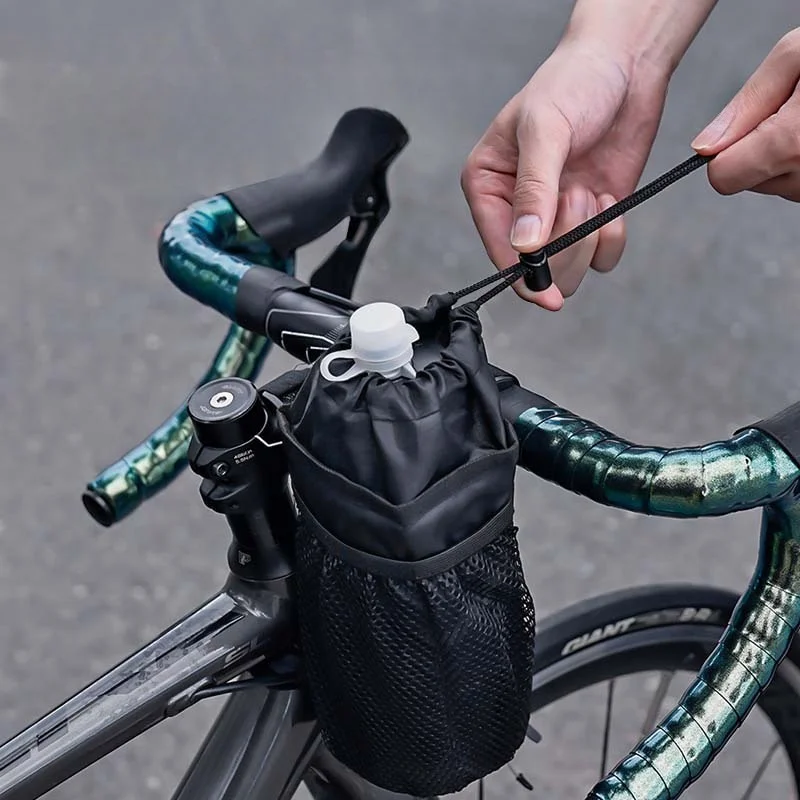 Bicycle Water Bottle Bag Large Capacity Road Bike Insulated Cycling Bag Waterproof Phone Bag Outdoor Mountain Bike Tool Bag