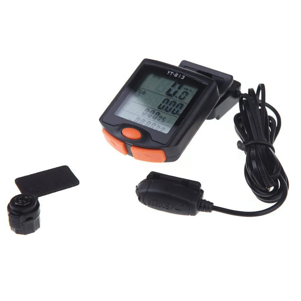 

Bike Computer Back Light Speedometer Current Average Maximum Speed Odometer Clock For Road Mountain Folding Bicycles