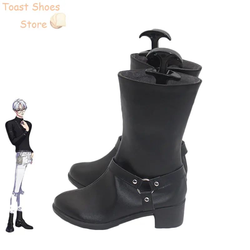 KUSANAGI RIKAI Cosplay Shoes Game Charisma Cosplay Prop Halloween Carnival Boots accessori Costume Prop