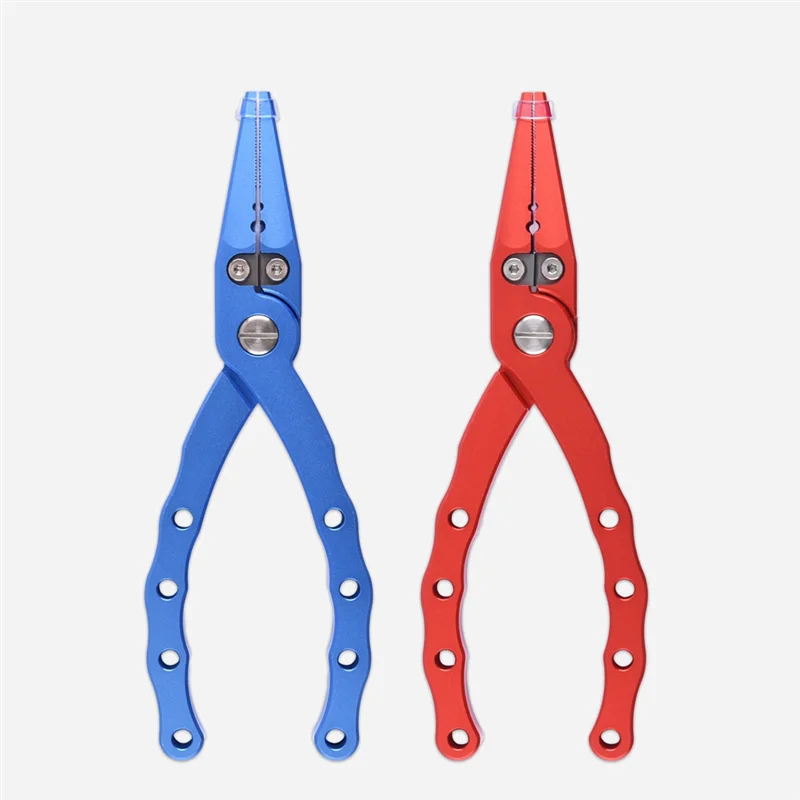 ABVE-الأسماك تحكم قطع خط مزلاج سبائك الألومنيوم كماشة الصيد فصل جهاز متعدد الوظائف على الوجهين أداة اليد #4