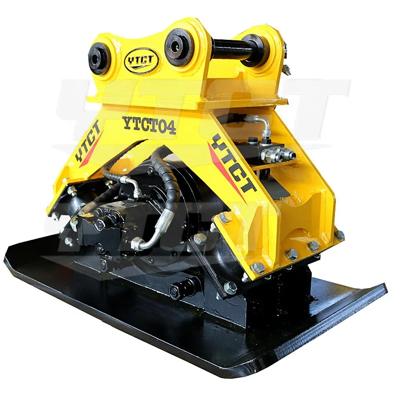 YTCT04 mini excavator compactor hydraulic soil vibrating compactor