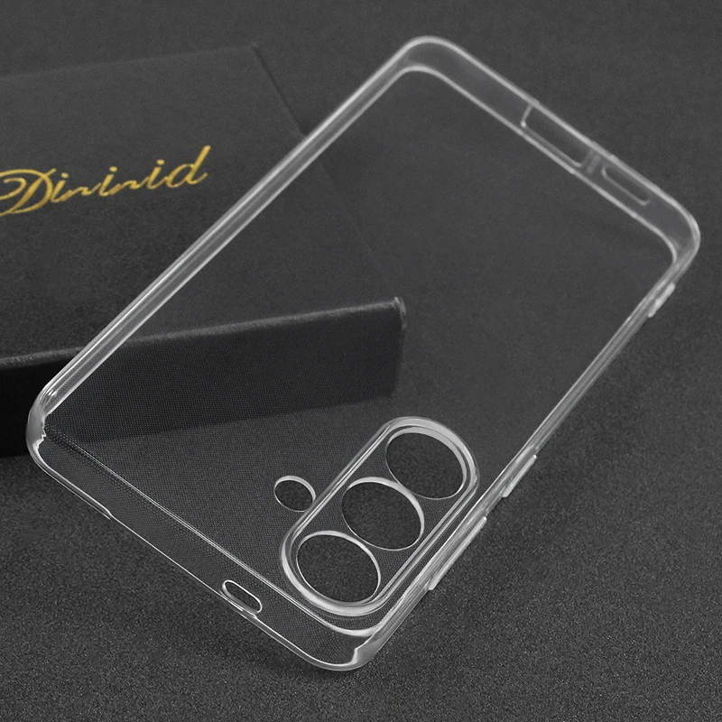 Ultra Thin Clear Silicone Case For Samsung Galaxy S25 S24 FE Ultra Plus Transparent Soft TPU Back Cover Case for Samsung S25Ultr - Image 6