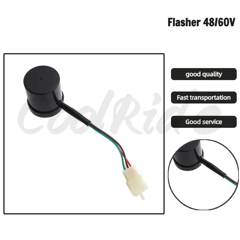 48V-60V LED turn signal flasher relay for new electric scooter flasher accessories scooter