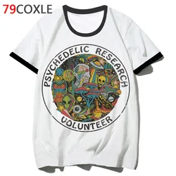 Psychedelic t shirt tee hip men 2022 funny tshirt hop clothing male school for harajuku t-shirt top streetwear F4582