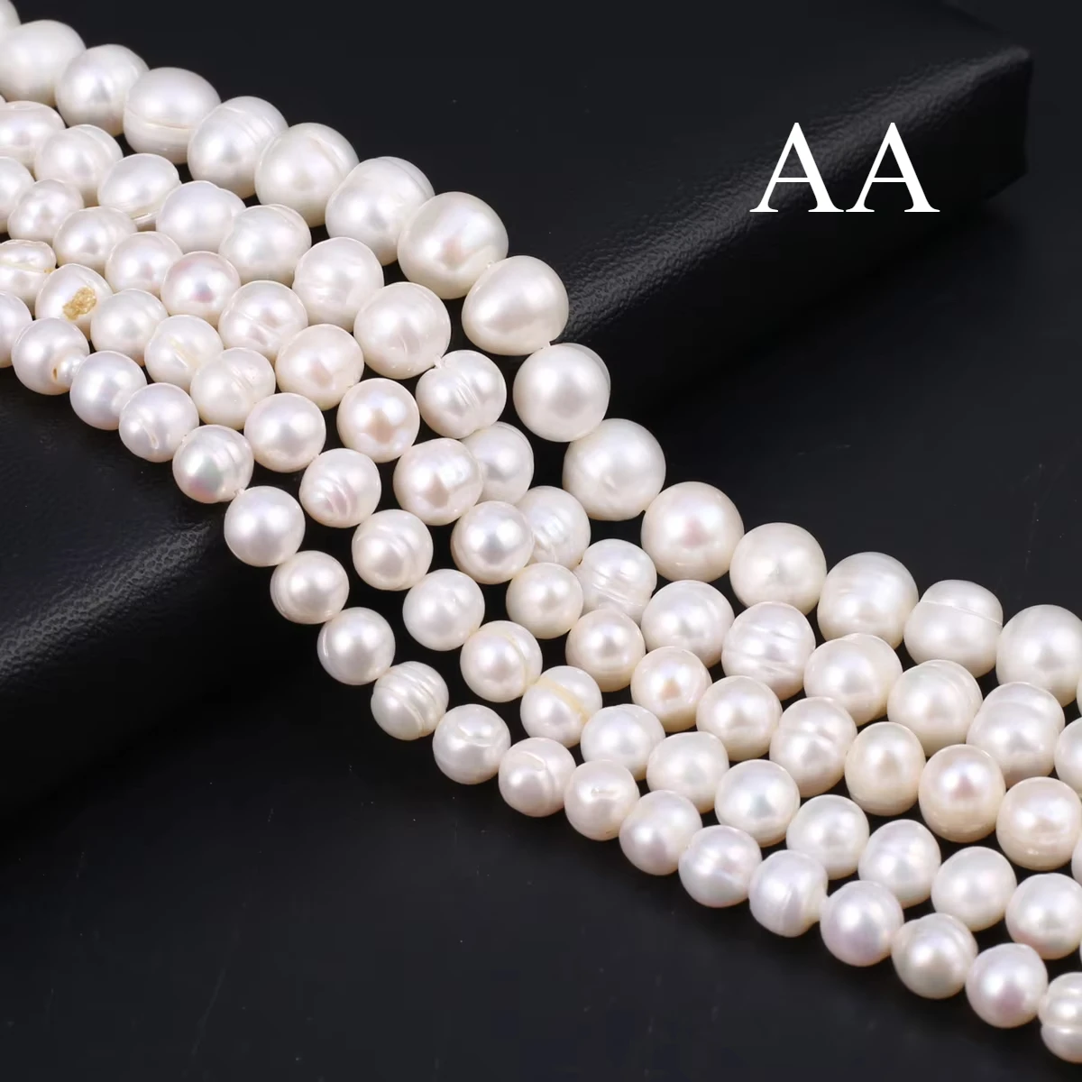 

AA Natural Freshwater Pearl Bead NearRound Shape Isolation Loose Bead for Jewelry Making DIY Charm Bracelet Necklace Accessories