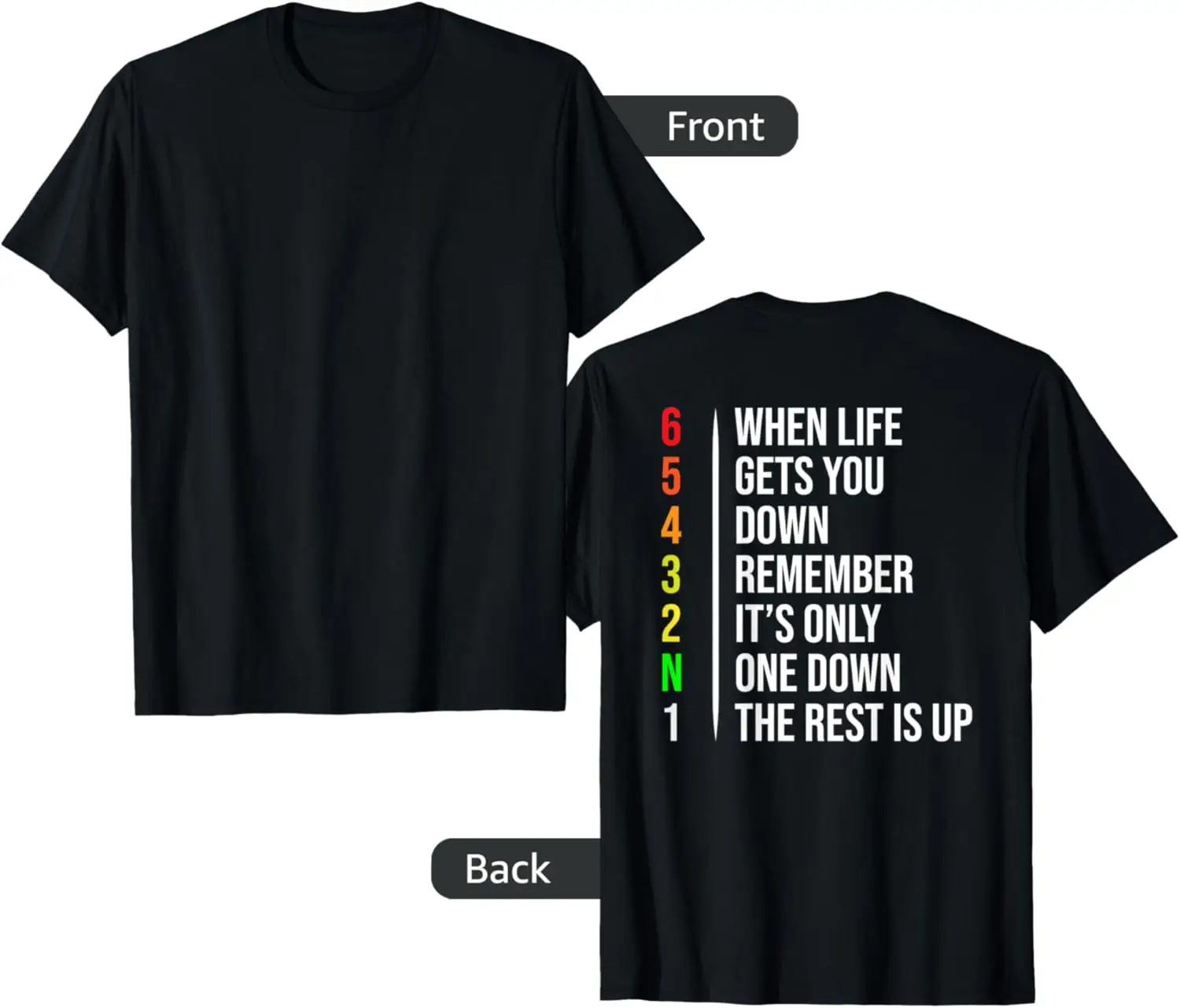 

Motorbike Motorcycle Gears When Life Gets You Down T-Shirt Motorcycle