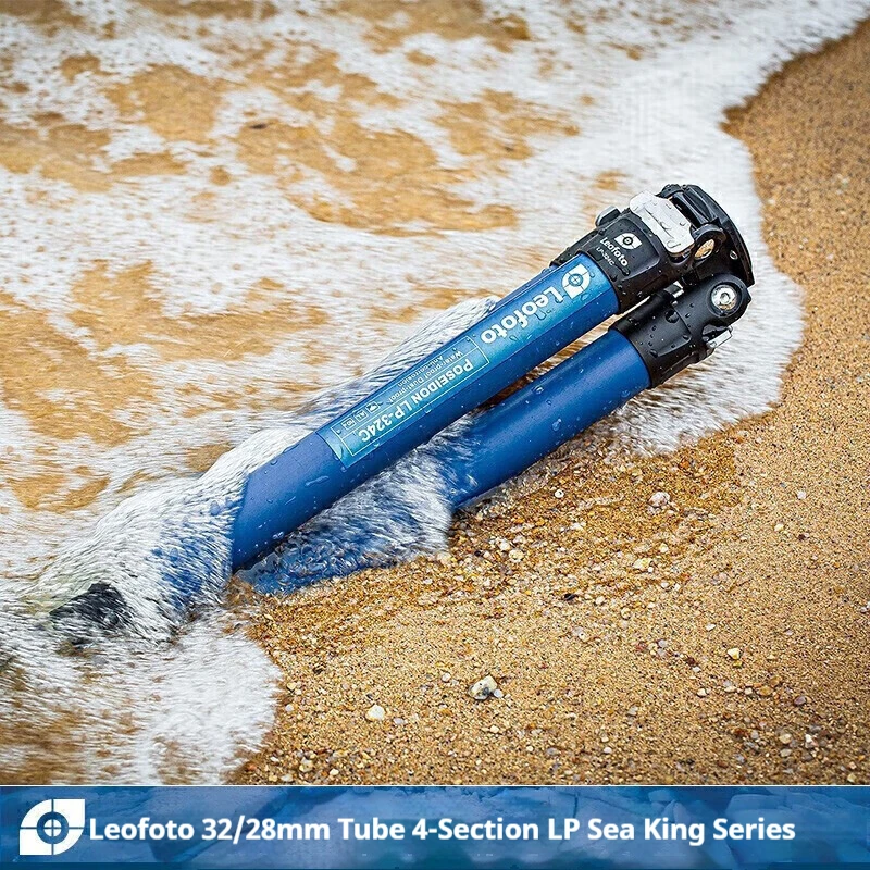 Zestaw statywu Leofoto LP-284C+G4 z włókna węglowego, wodoodporny, odporny na kurz, do fotografii i wideo DSLR, do krajobrazów, portretów, głowica statywu Neptune