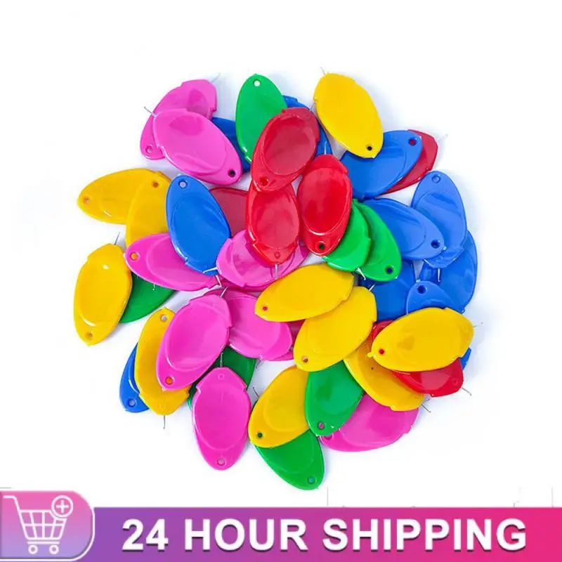 20/50Pcs Easy Automatic Needle Threader Elderly Guide Needlework Accessory DIY Home Hand Machine Sewing Tools