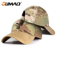 Outdoor Tactical Baseball Cap Sport Camouflage Breathable Hunting Hiking Airsoft Camping Adjustable Caps Basketball Snapback Hat