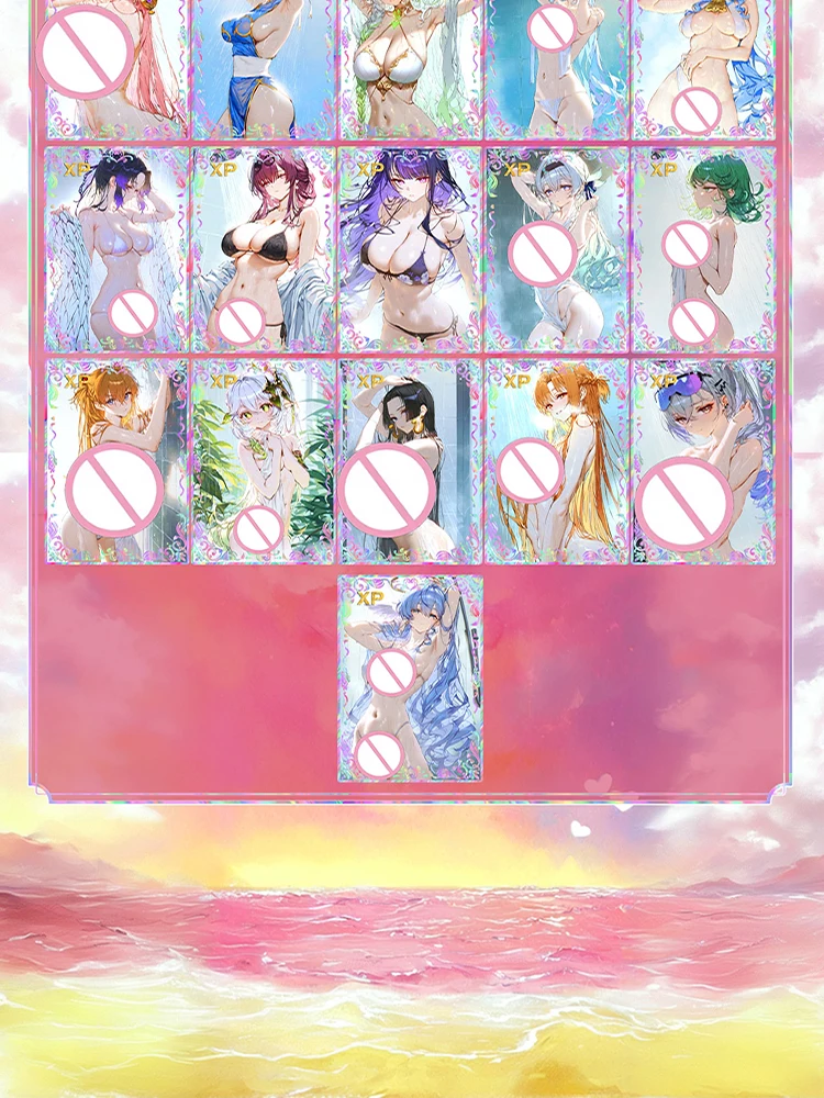 Carte de collection Goddess Story, maillot de bain Waifu, CCG, ACG, TCG, World Trading, Loisirs, Cadeau le plus récent, Brilliant Starlight 2, 2024