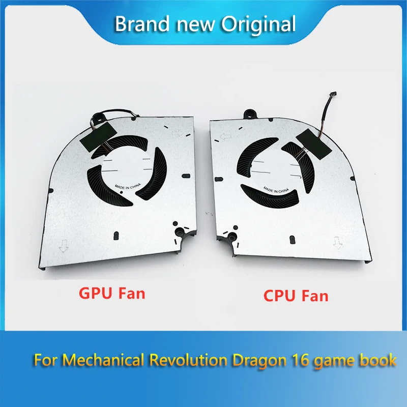 Brand New original Laptop CPU GPU cooling Radiator Fan For Mechanical Revolution Dragon 16 game book