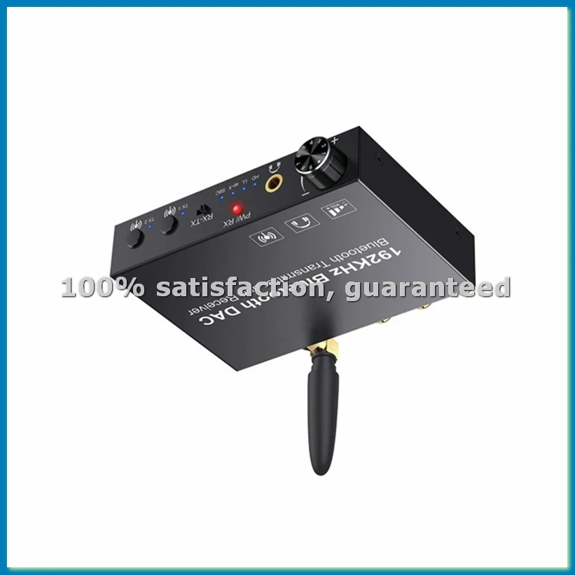 

Converter Digital to SPDIF Analog Audio Bluetooth5.0 with 3.5mm Outputs Volume Control for TV Amplifier-ABHG