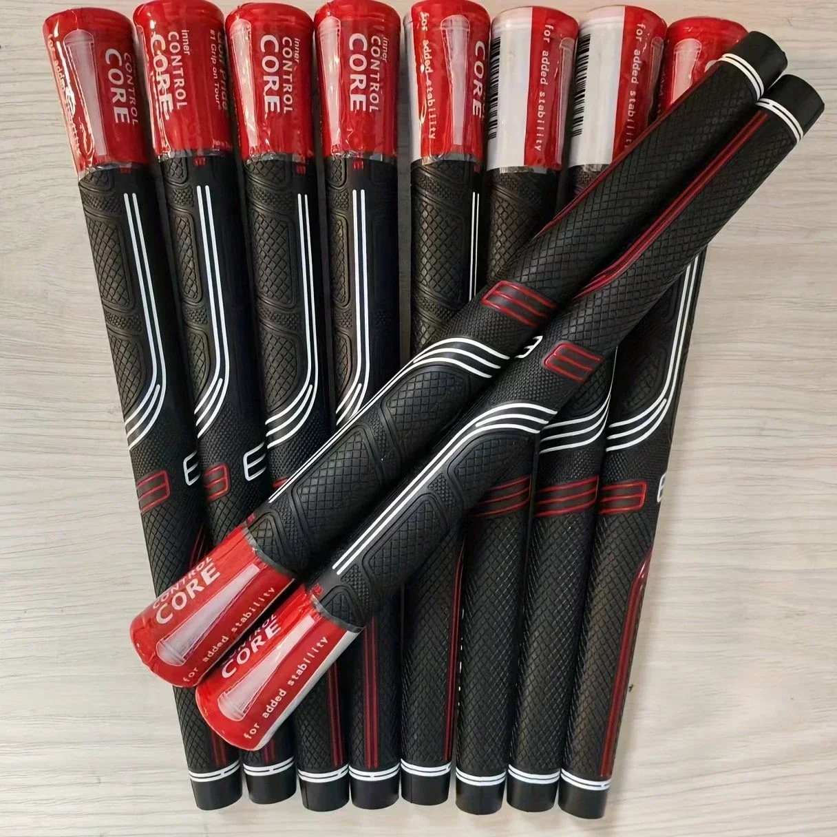 

New 13pcs/lot CP2 Wood Golf Grip Colour Blue Wrap Red Pro Rubber Size Standard/Midsize Golf Grip Iron/Fairway Golf Club Grip