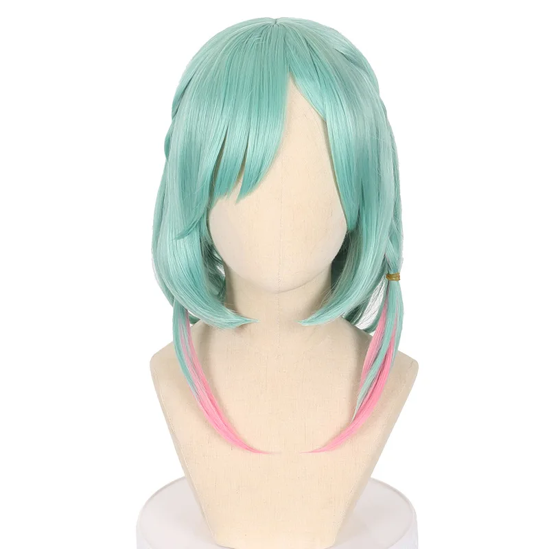 キングスグローリー - ヤオタイム ウィッシュタイム ウィッシュレルム コスプレウィッグ ミントグリーン グラデーションカラー リアルな頭皮シミュレーション