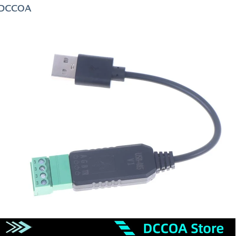 1/2/3Pcs CH340 To 485 Serial PLC Industrial Grade USB Converter Communication Module Serial Port IO Module