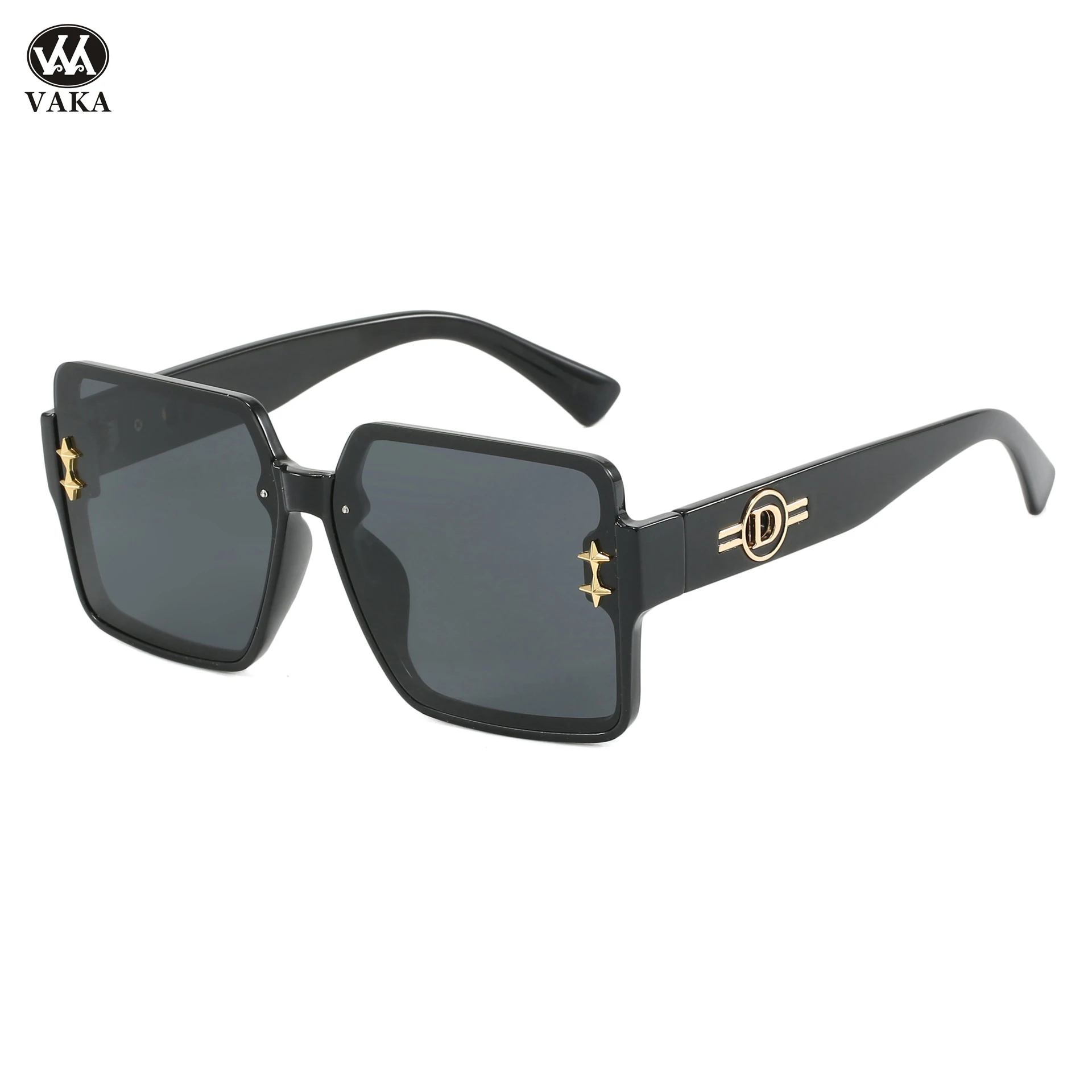 

Vintage Trending Fashion's Luxury Brand Polarized Sunglasses Oversized Men Women Vintage Square Sun Glasses Male Female Uv400