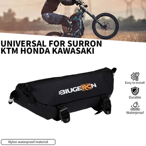 Bolsa de herramientas para accesorios de motocicleta, impermeable y a prueba de polvo, práctica bolsa de manillar de viaje Universal para Surron KTM Honda Kawasaki