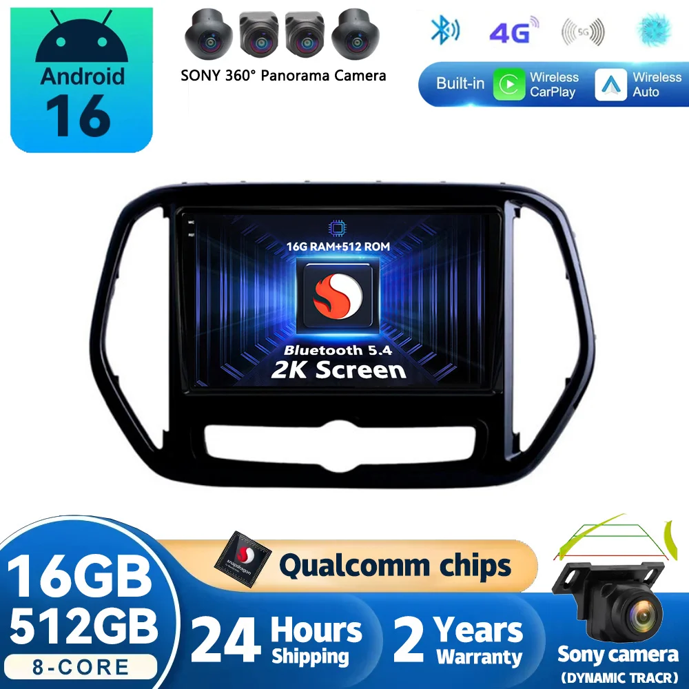 Android 16 Carplay Auto Car Radio For Chery Jetour X70 X70M 2018 - 2021 Navigation GPS Multimedia Player video Stereo wifi+4G