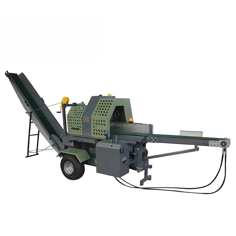 Automatic Firewood Processor With Hydraulic Saw Firewood Processor Machine 50 Ton Agro-forestry Monitoring System