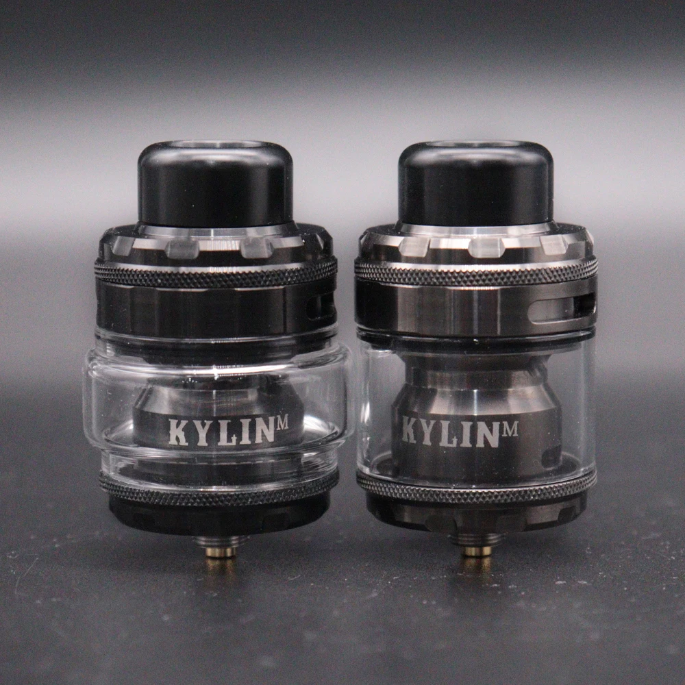 Kylin M PRO RTA E Cigerette 24mm Vape Atomizer 6ml/8ml DIY Rebuildable Top Filling 0.2ohm 0.15ohm Coil Electronic Cigarette Vape