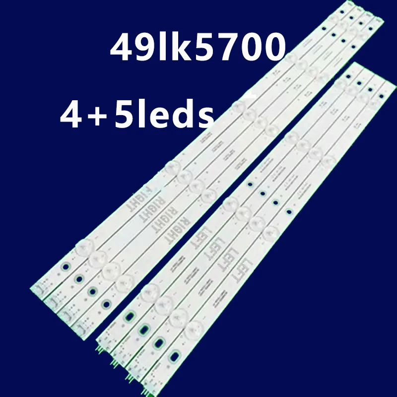 LED Backlight Strip for 49lk5700 49j5500 49lj5550 49UF6400 49UF6407 49LF510V 49UF640V NC490DUE-SADP2 GAN01-1255A-P1