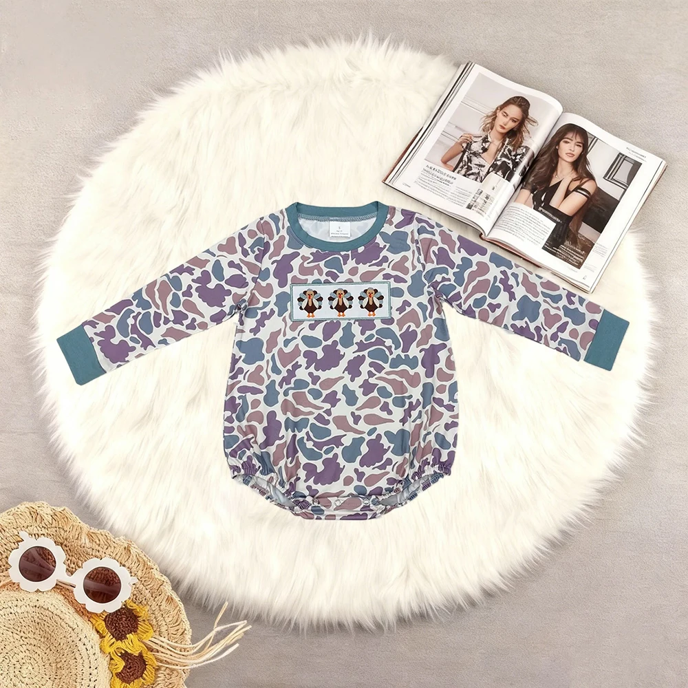 

10.16 Зимние комбинезоны для маленьких мальчиков, камуфляжные комбинезоны с длинными рукавами для маленьких мальчиков на День Благодарения, Турция