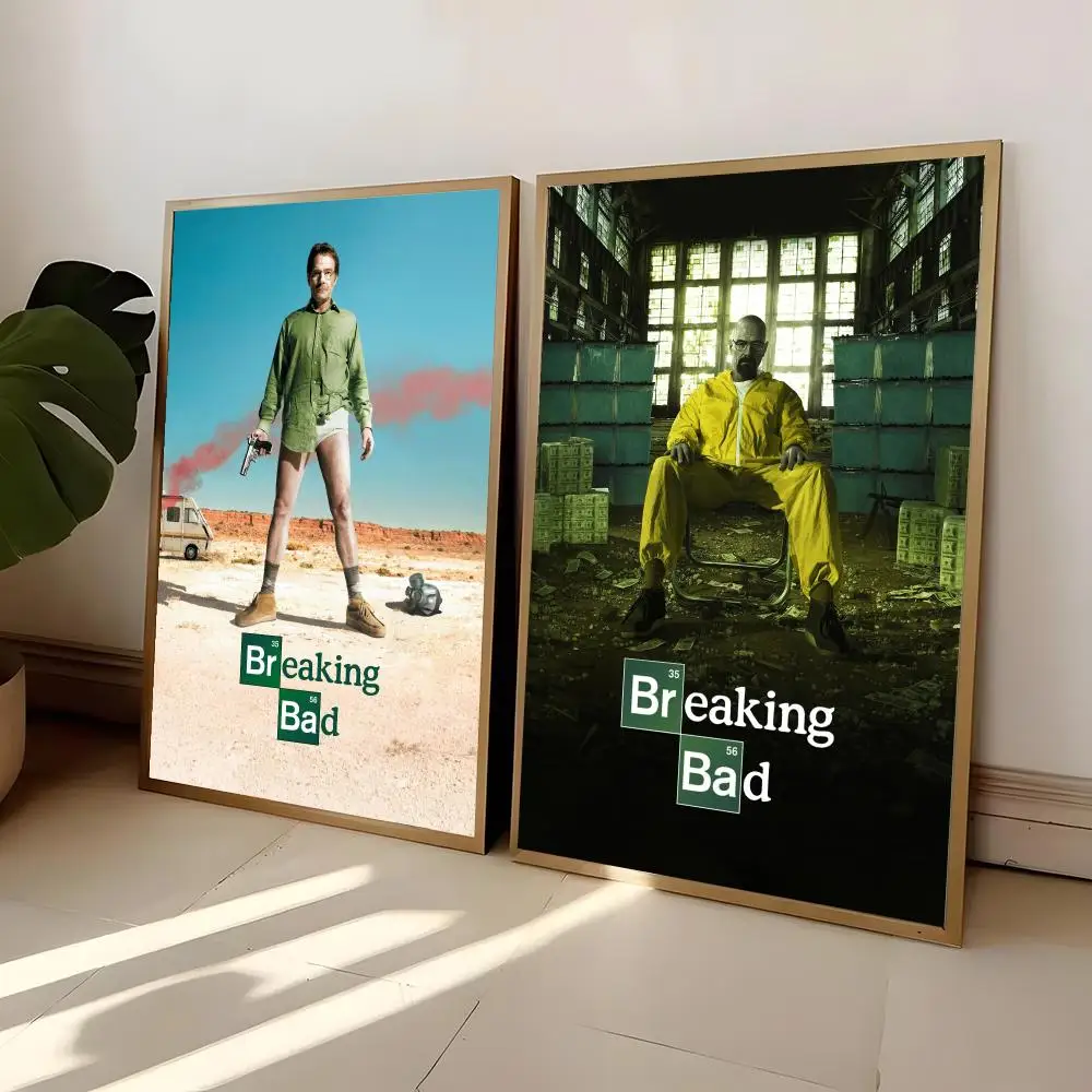 B-Breaking BadS Painting Calligraphy Frameless Poster Canvas Painting Wall Prints Picture For Living Room Home Decor