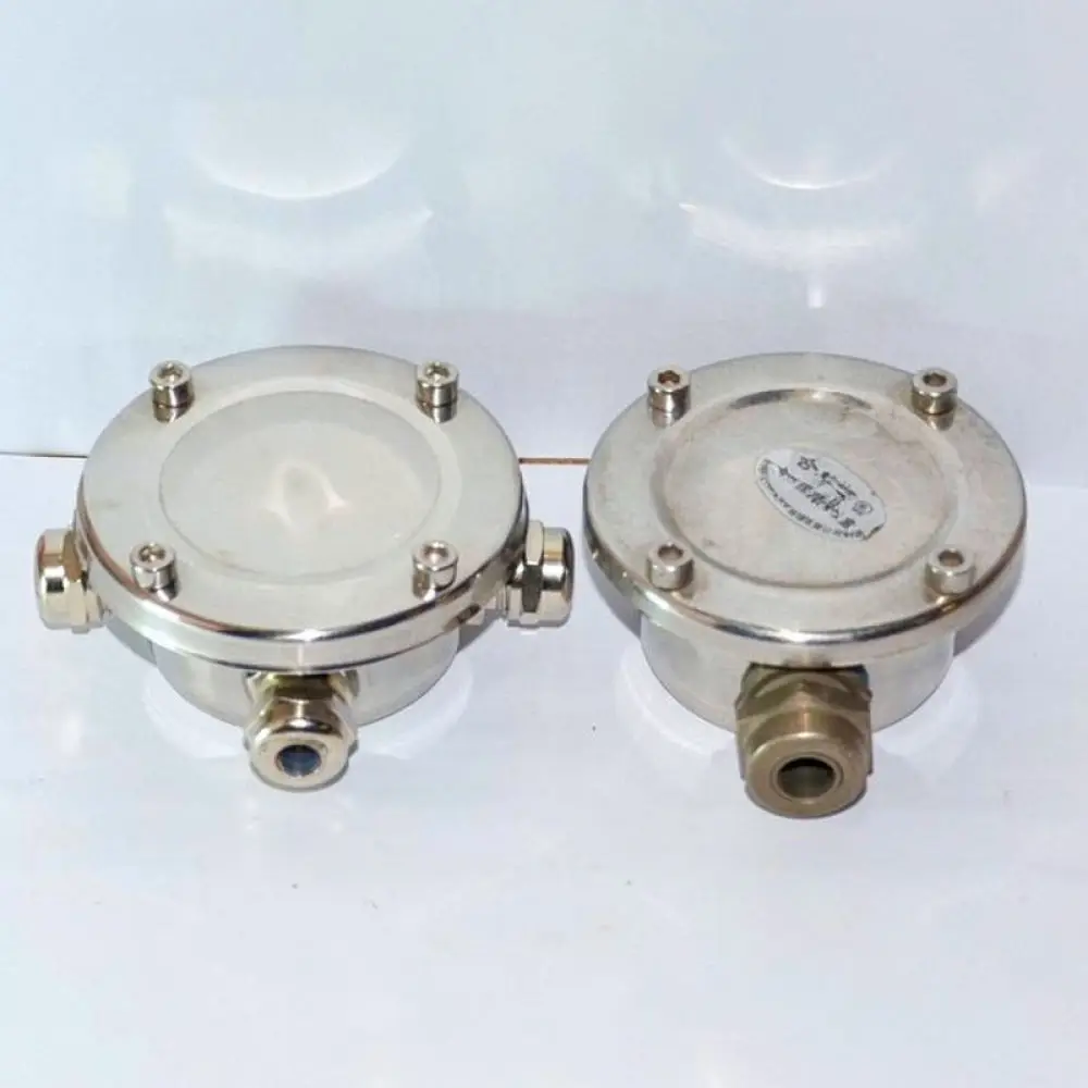 Sealed Stainless Steel Underwater Junction Box Waterproof Connector For Swimming Pool Fountain Light Cable Assembly