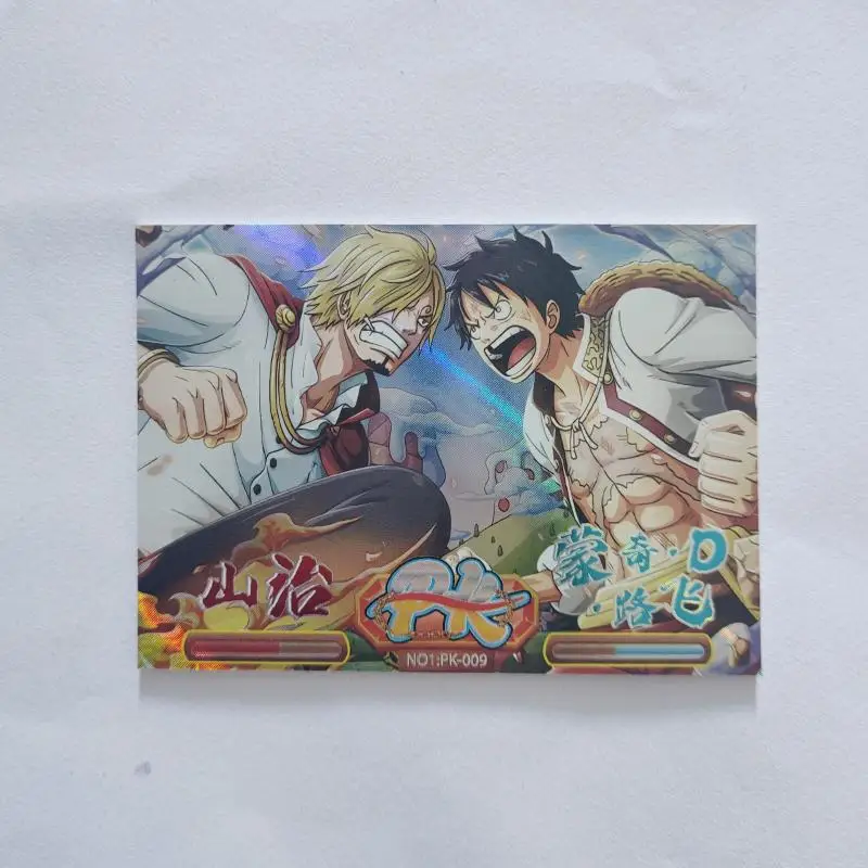 Anime One Piece Monkey D Luffy Roronoa Zoro Shanks Edward Newgate Rob Lucci Pk Card New Collection Schoolboy Birthday Gifts