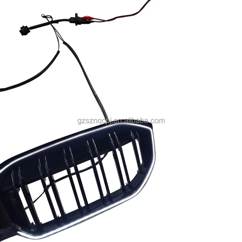 LED ライトグリルフロントグロスブラックボディキット for3 シリーズ G20 2023-2024 フェイスリフトアップグレード自動車外装カーアクセサリー