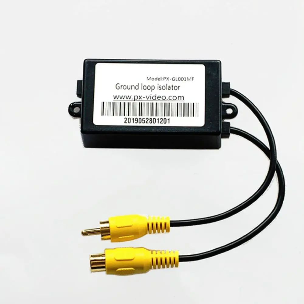 Car Rear View Camera Video Signal Isolator Anti Interference Noise Filter For Monitor Streak Ripple Signal Cleaner