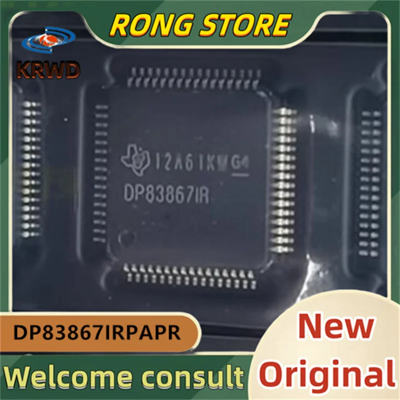 5pcs  DP83867IR New and Original DP83867IRPAPR DP83867 HTQFP-64