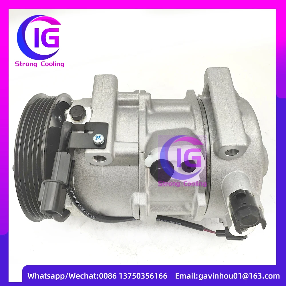 

DVE9 5PK AC Compressor FOR KIA RIO 2011-2016 977011W100 97701-1W100 1A3AE-02300 1A3AE02300 2C061-0003 2C0610003 P300133331
