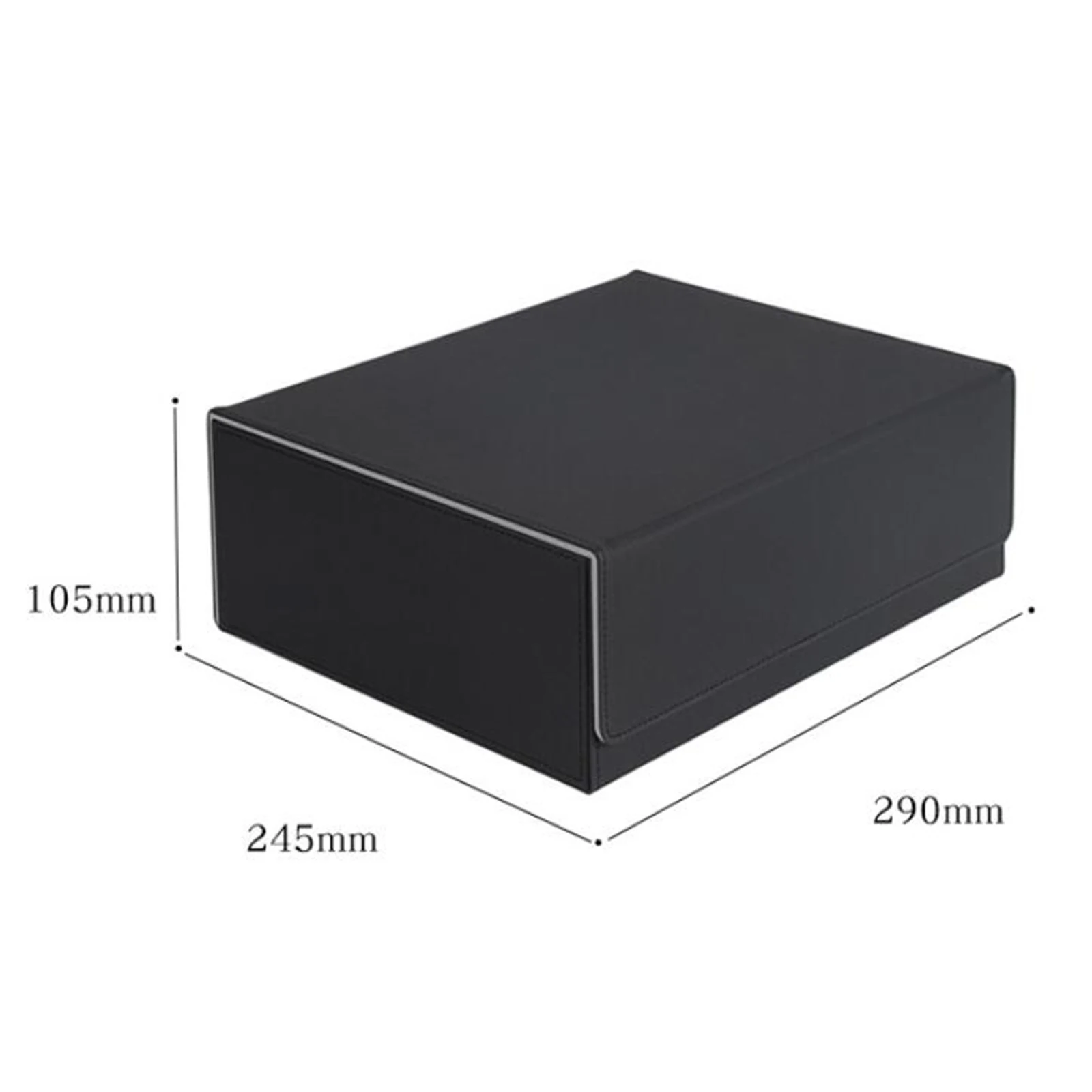 1800+ Deck Card Case Card Protection Holder Accessories Gathering Deck Box Multipurpose Basketball Cards Box 24.5x29x10.5cm