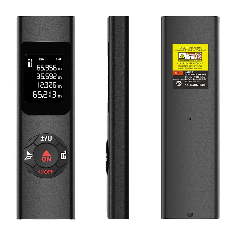 Portable Laser Distance Meter Infrared Measuring 30-50m