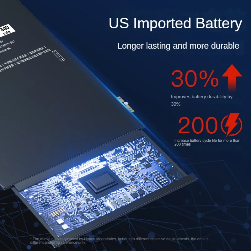 Imagem -03 - Bateria de Nohon 8134mah para Ipad ar Air3 10.5 Polegada A2134 A2123 A2152 A2153 A2154 Tablet Substituição Bateria