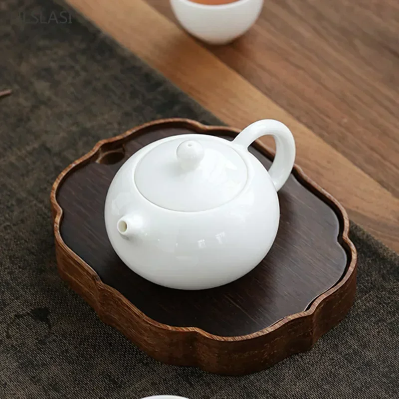 210ml Dehua Ceramic Tea Set Handmade Xishi Filter Tea Pot Custom Portable Outdoor Teaware Chinese White Porcelain Beauty Teapot