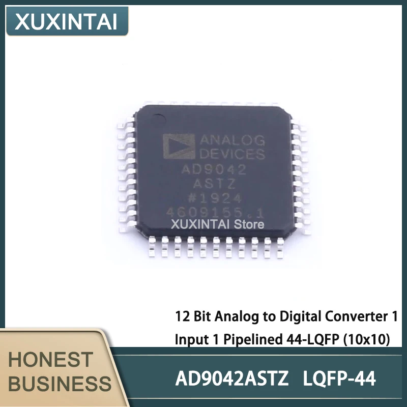 5Pcs/Lot  New Original  AD9042ASTZ AD9042  12 Bit Analog to Digital Converter 1 Input 1 Pipelined 44-LQFP (10x10)